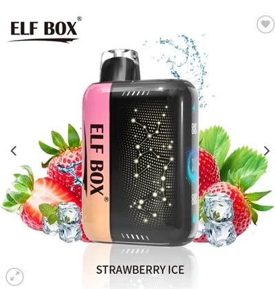 Elf Boximpulss x 25000 Puffs 3D kumera LED -ekraan ühekordselt kasutatavad vapsid